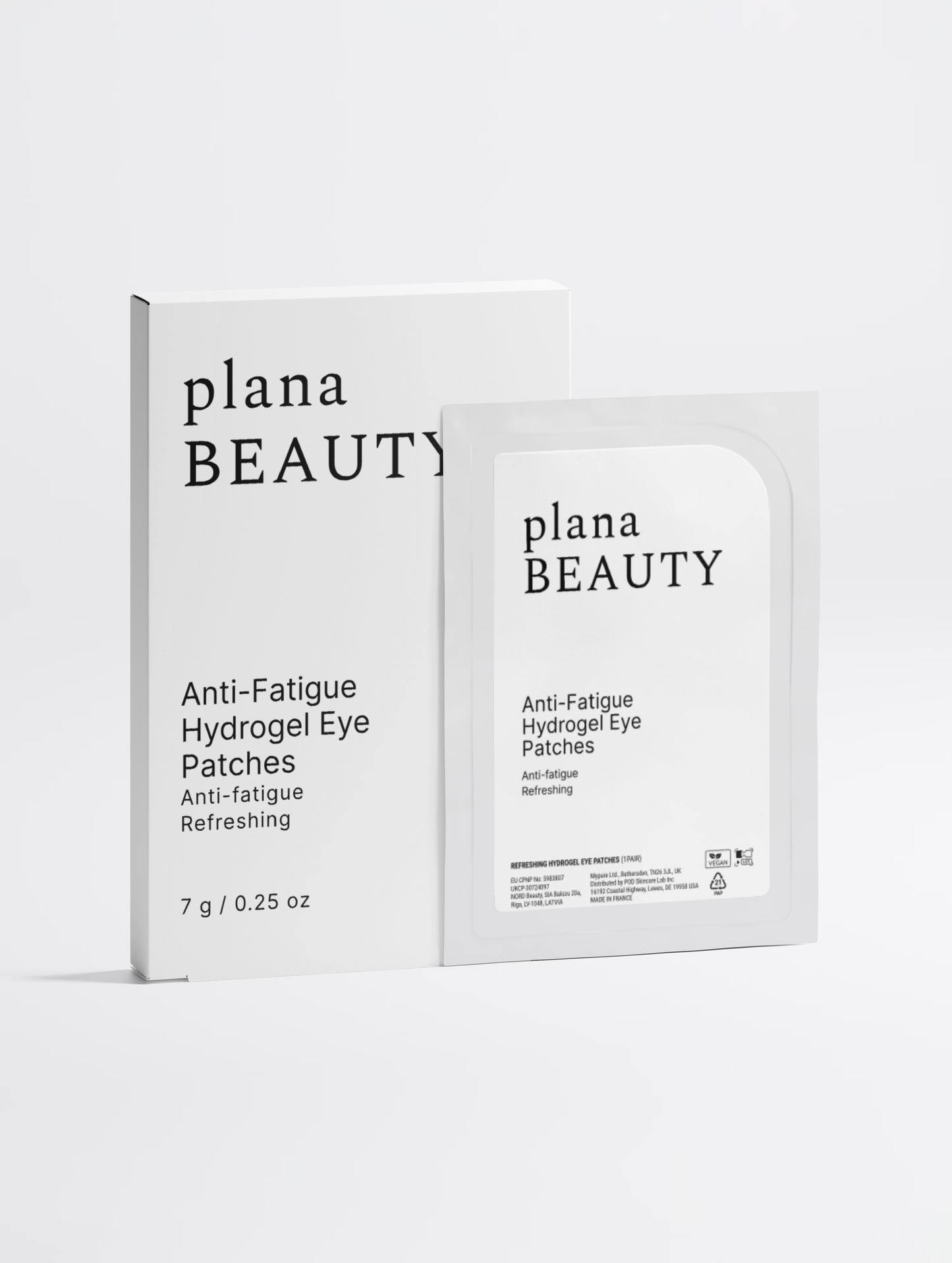 Anti-Fatigue Hydrogel Eye Patches