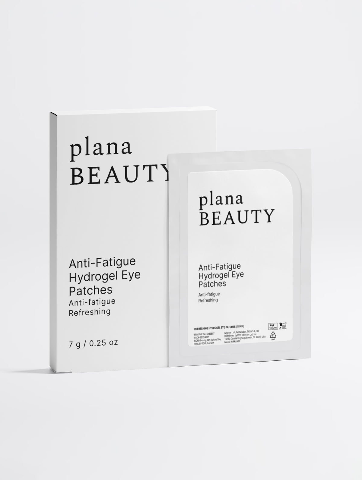 Anti-Fatigue Hydrogel Eye Patches
