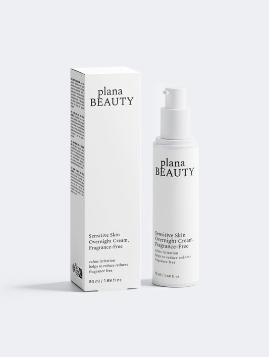 Sensitive Skin Overnight Cream, Fragrance-Free